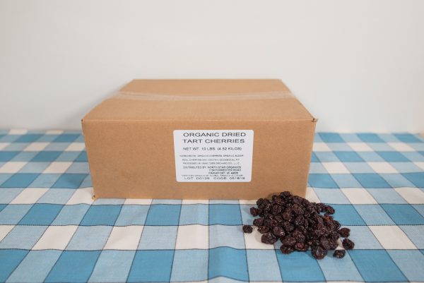 10 Pounds Organic Dried Cherries