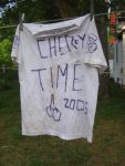 cherry time 2005 hand drawn t-shirt